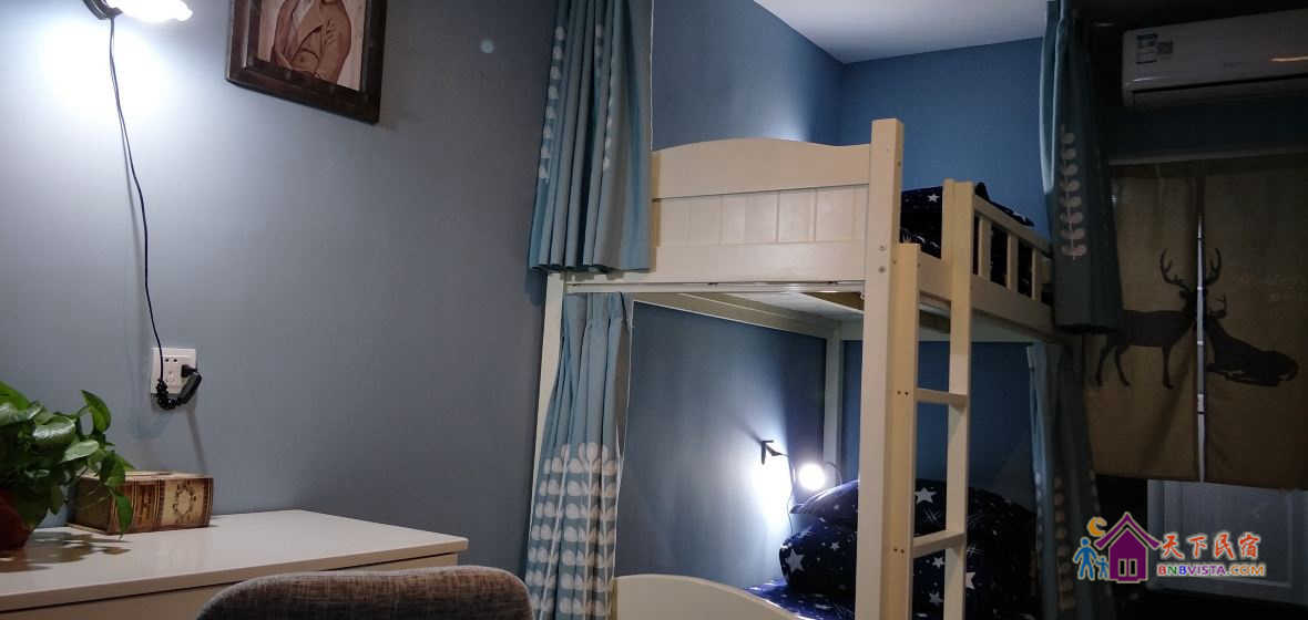 男生床帘四人床位房